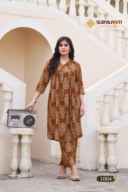 Suryajyoti ananya vol-1 Kurti manufacturers in Surat 